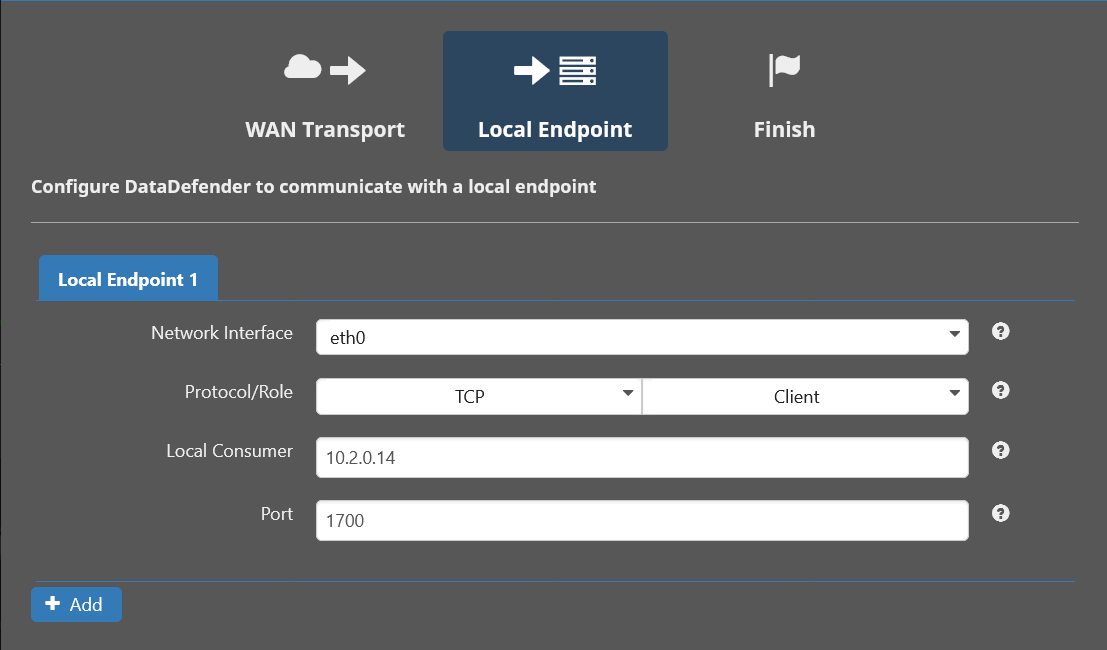 Data Defender Configuration